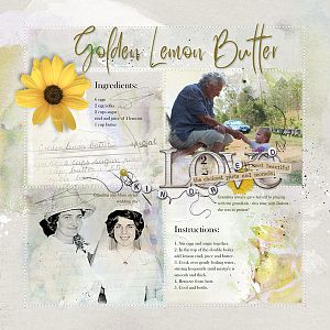 aA Recipe Challenge Day 17: Golden Lemon Butter