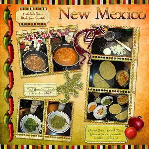 New Mexico Enchiladas - Left Page