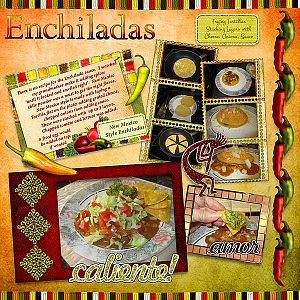 New Mexico Enchiladas - Right side Page