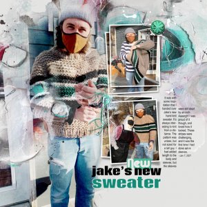Jake's New Sweater