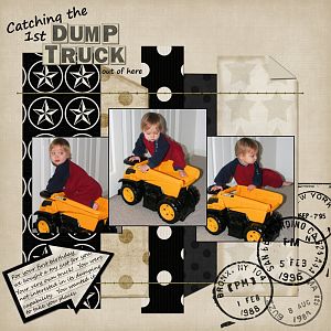 Catching the 1st DumpTruck