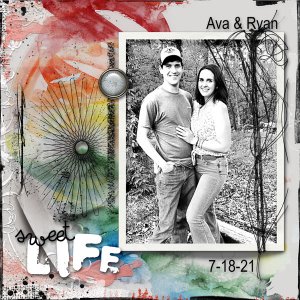 {Ava and Ryan} July Color Challenge