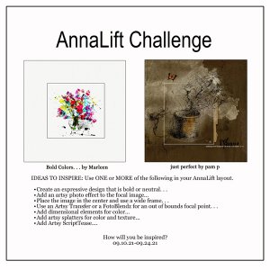 AnnaLift Challenge inspired by Marleen and pam p