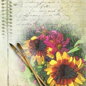 Flower Notebook - Different Sizes Challenge