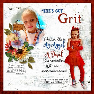 BE She's Got Grit