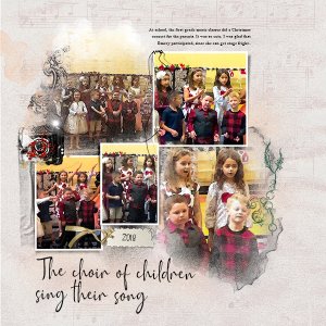 Project 2021: Page 18 The choir of children sing their song