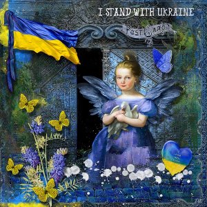 * I Stand With Ukraine* by Foxeysquirrel
