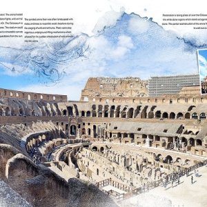 Rome Italy, Colosseum Arena