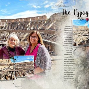 Rome Italy, The Colosseum Hypogeum