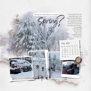 Mother Nature Needs A Calendar