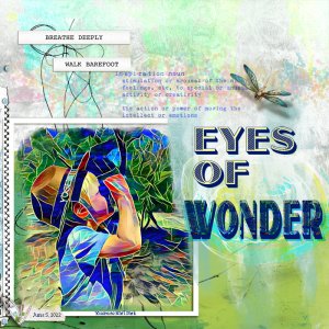 Eyes of Wonder   June Sketch Challenge