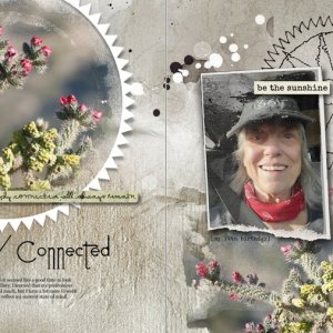 Birthday Day 1 Scraplift: Deeply Connected
