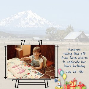 Day 1 - Rosanne, 1981 birthday