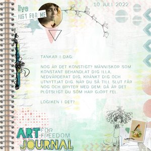 Art Journal For Freedom