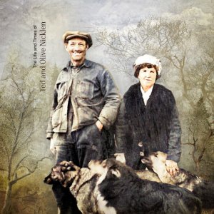 Cover for Ted and Olive's heritage book