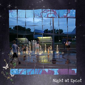 Night at Epcot