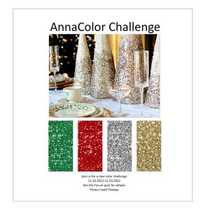 AnnaColor Challenge ALL THAT SPARKLES edition 12.16.2022 - 12.29.2022