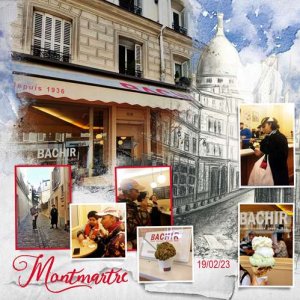 glaces chez Bachir à Montmartre