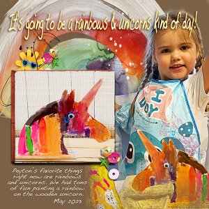 Anna Color: Rainbows and Unicorns