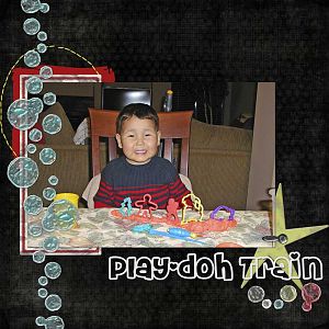 Play-doh Train