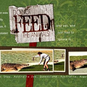 Do NOT Feed the Animals