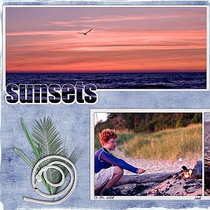 Sunsets and Smores - left