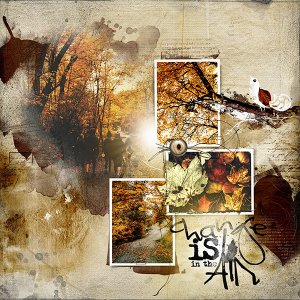 Change in the Air - In the Wild Value Pack No 1, Autumn Template Album 1