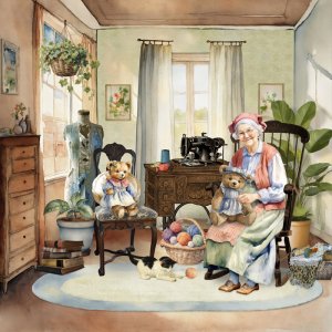 Grandma's Sewing Room