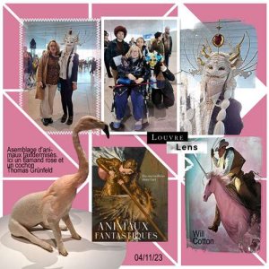 exposition les animaux fantastiques Louvre Lens