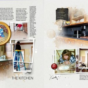Kitchen double page