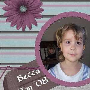 Granddaughter Becca