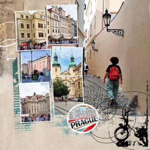 Promenade dans les rues de Prague