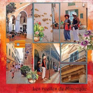 les rues de Minorque