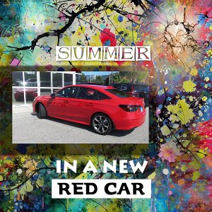 New Red Car