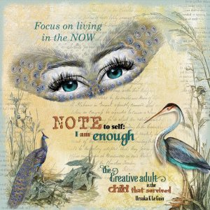 September Art Journaling  Challenge - week 3- Kay