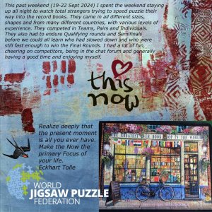 Art Journaling week 3 - Focus on the Now