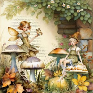 Fairies in the Acorn Woods