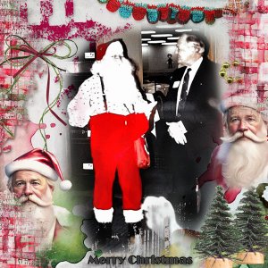 Chuck and Santa