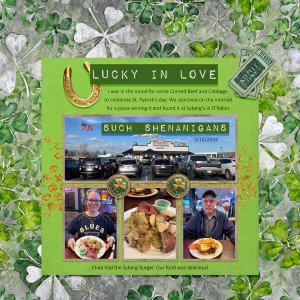 Featuring "Lucky, Lucky, Lucky" by Vicki Stegall Designs