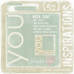 52 Inspirations week 8