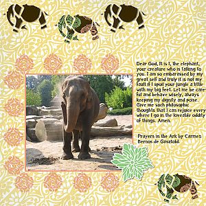 The Elephant's Prayer