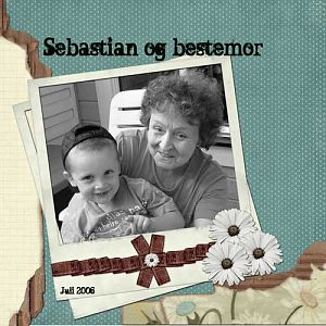 Sebastian and grandma