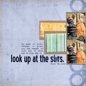 Look up at the stars
