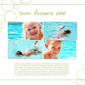 swim lessons 2008