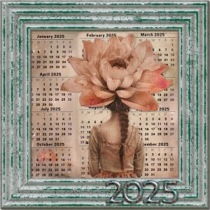 2025 Calendar 1000