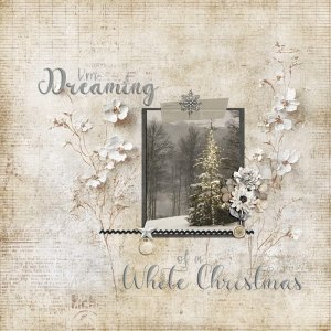 Media 'Dreaming of a White Christmas' in category 'Joyce Paul Designs'