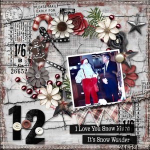 CarolW Designs December Template