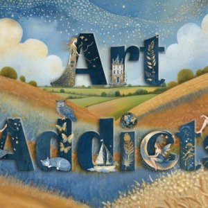 Art Addicts Header Feb 2025 Stargazer Collection