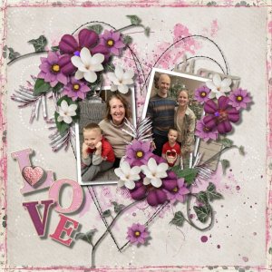 CarolW Designs February template challenge