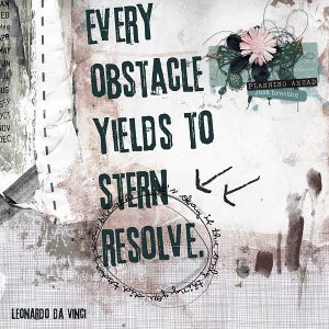 April AJ Week 2 {Resolve}